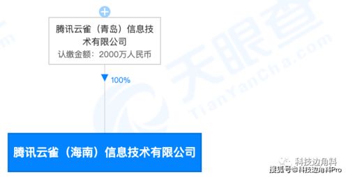 騰訊新設(shè)海南云雀信息公司，拓展人力資源與系統(tǒng)集成服務(wù)